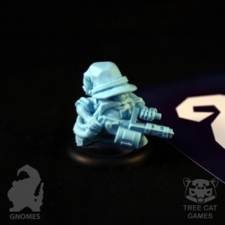 Gnome with Candyfloss Thrower